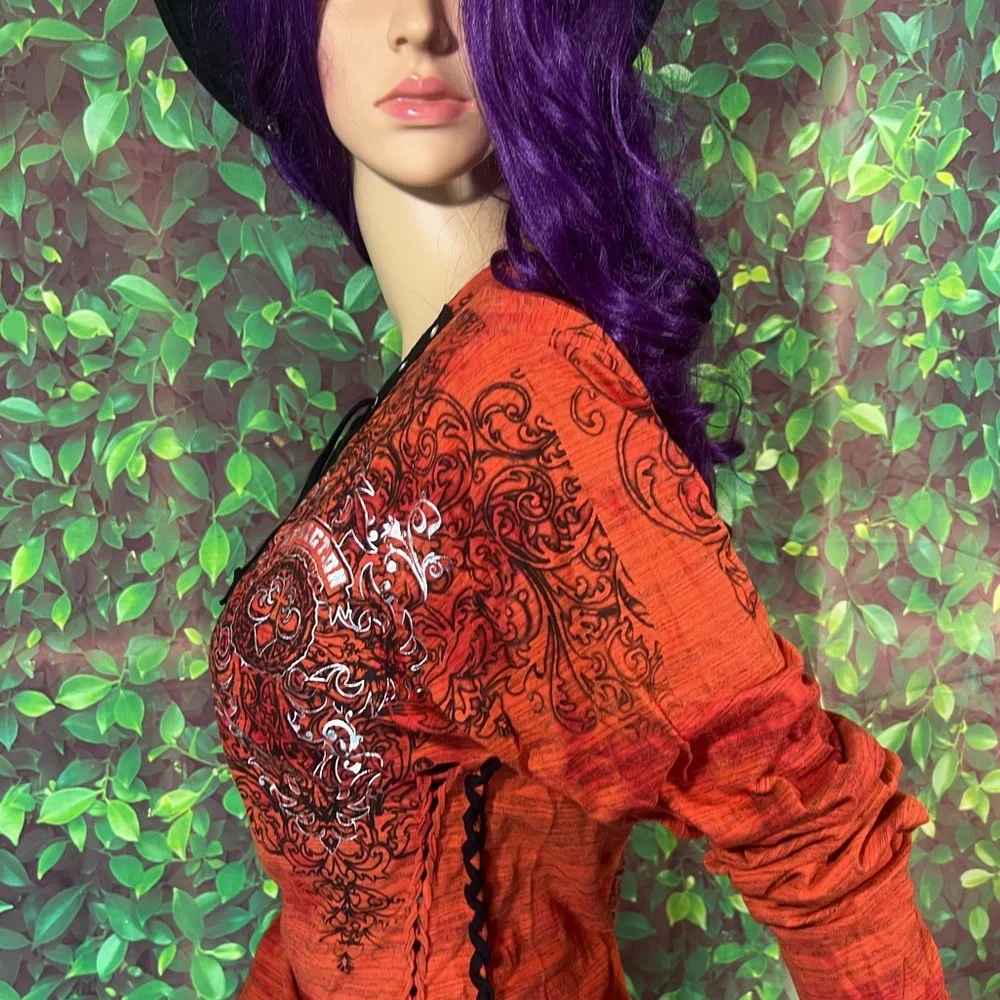 Affliction Women’s T-Shirt - Picture 8 of 16